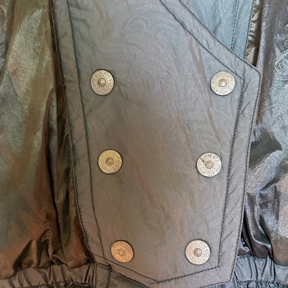 Vintage Obermeyer Pandora Ski Jacket  Iridescent Snow Jacket - Picture 5 of 6